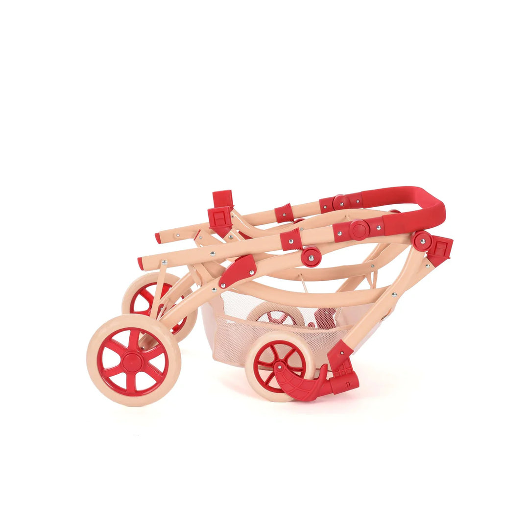 Roma RHS Twins Dolls Pram - Flora