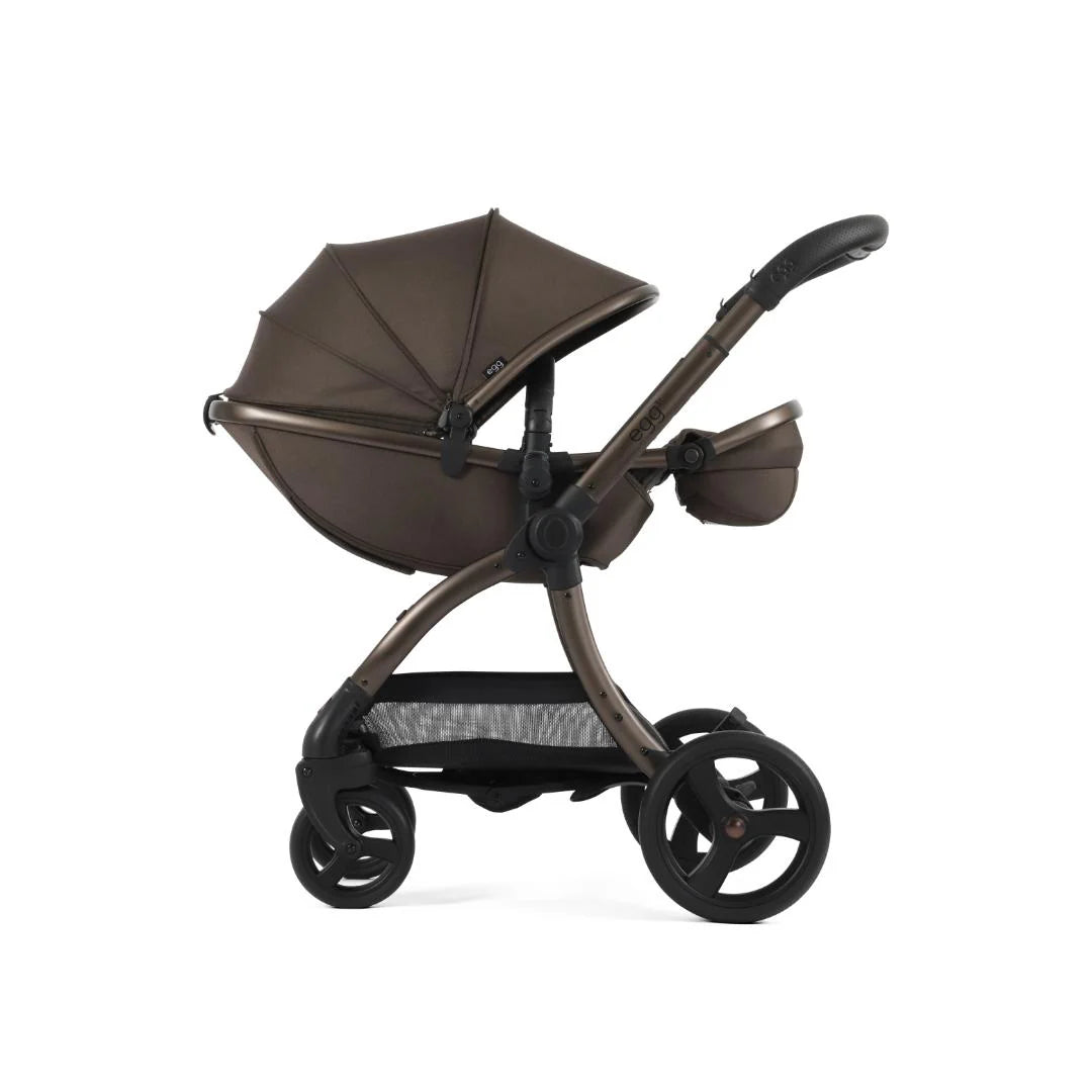 egg 3 Stroller + Luxury Seat Liner - Chocolate Velvet