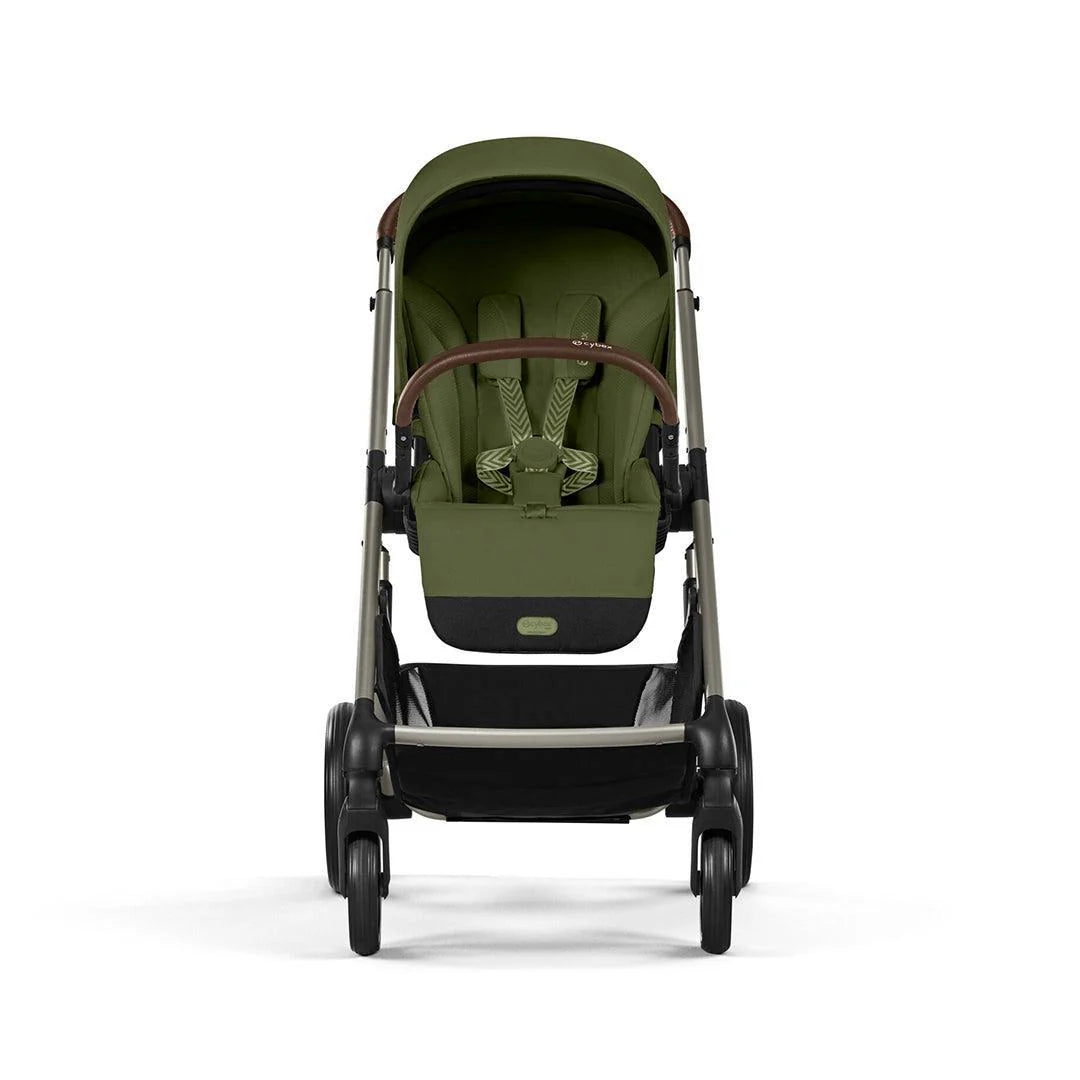 Cybex Balios S Lux Essential Bundle - Taupe/Moss Green