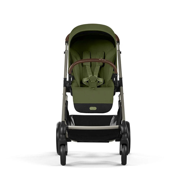 Cybex Balios S Lux Essential Bundle - Taupe/Moss Green