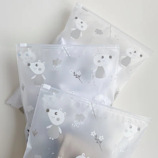 Bobbin & Bumble Hospital Bag Organiser Pouches - Unisex Grey