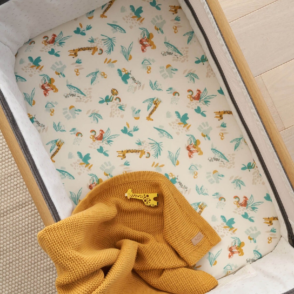 Tutti Bambini Bedside Crib Starter Pack - Run Wild