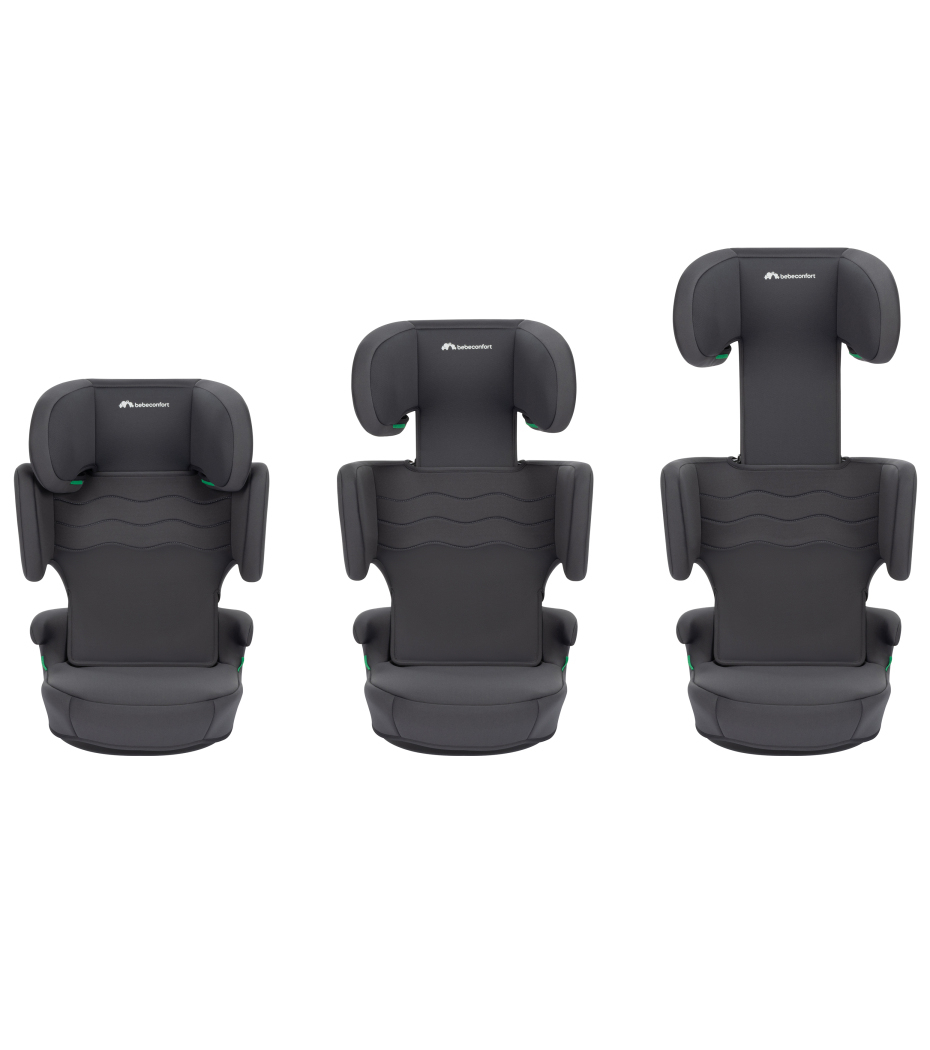 bebeconfort Hera i-Safe Backrest Booster Seat - Mineral Graphite
