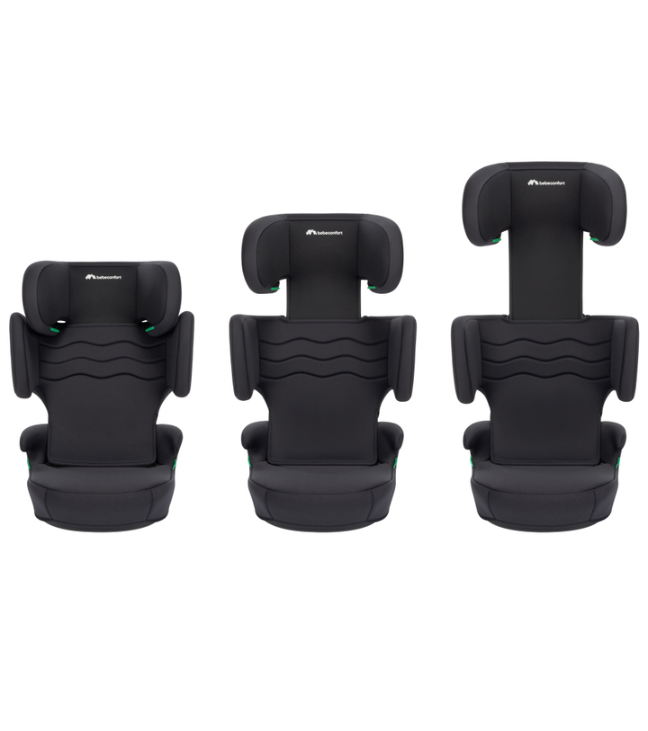 bebeconfort Hera i-Safe Backrest Booster Seat - Mineral Black
