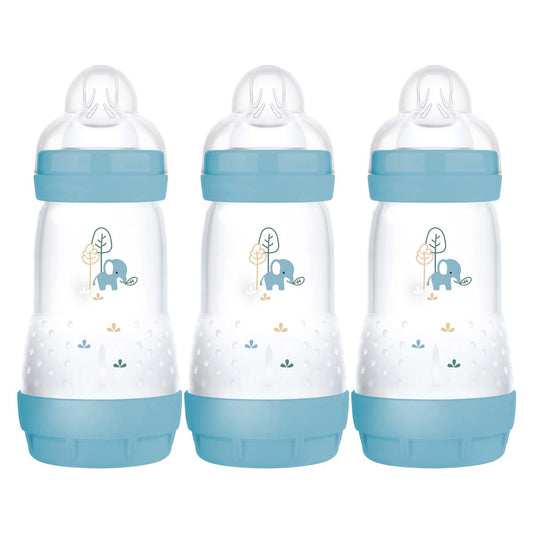 MAM Easy Start Anti-Colic Bottle 260ml 3 Pack – Blue