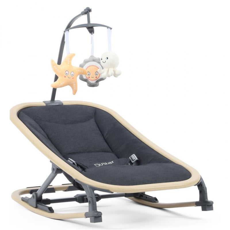 Oyster Rocker Chair - Carbonite