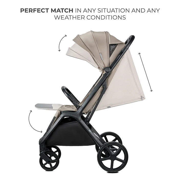 Kinderkraft Loom Stroller - Linen Beige