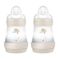 MAM Easy Start Colours Of Nature 160Ml 2 Pack Bottles - Taupe