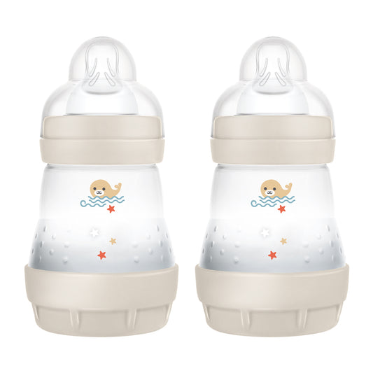 MAM Easy Start Colours Of Nature 160Ml 2 Pack Bottles - Taupe
