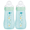 MAM Easy Active Bottle 270ml 2 Pack - Blue
