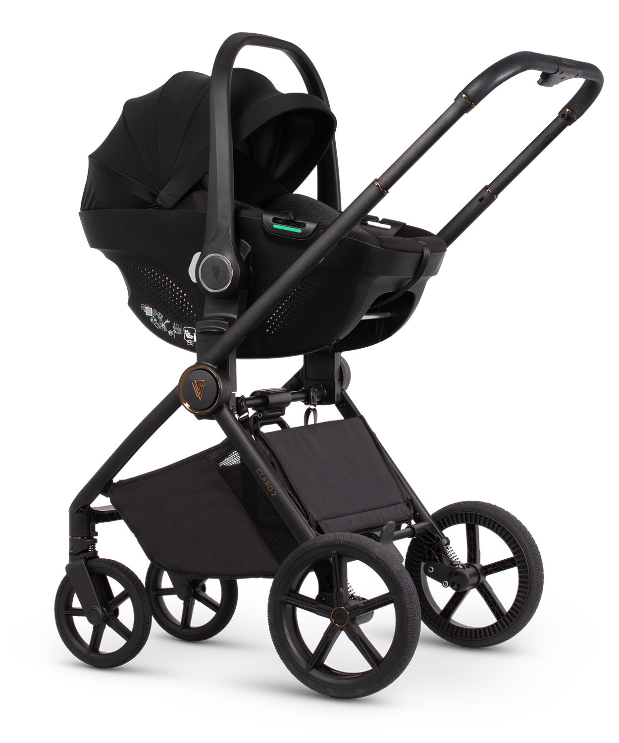 Venicci Claro2 Ultimate 13 Piece Travel System Bundle - Noir
