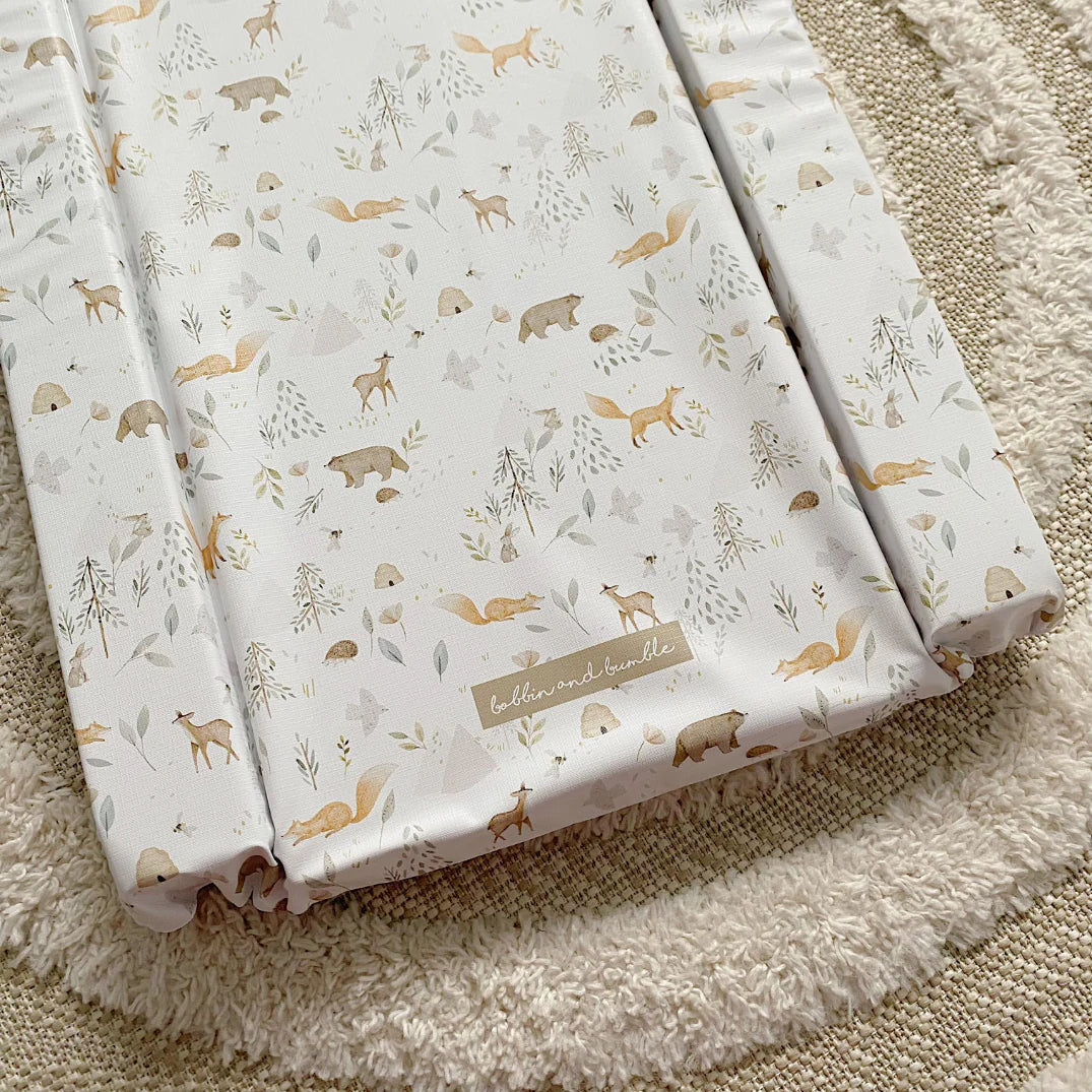 Bobbin & Bumble Standard Changing Mat - Woodland Animals