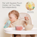 Momcozy Reusable Baby Food Pouches for Toddlers 10pc (5oz）
