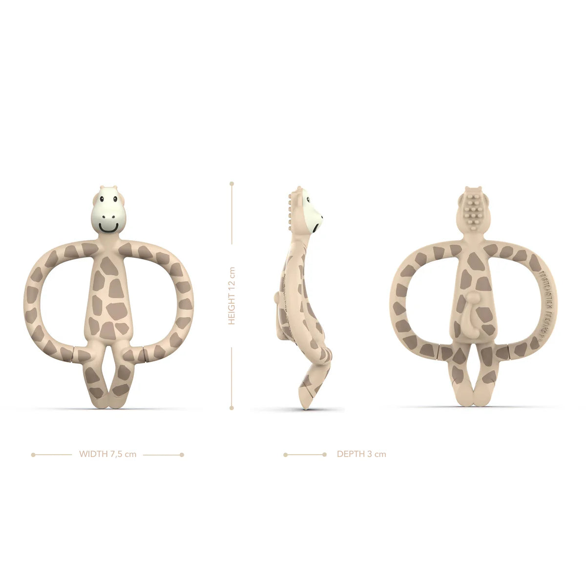 Matchstick Monkey Muslin & Teether Gift Set - Gigi Giraffe