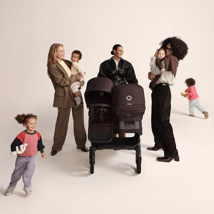 Bugaboo Donkey 6 Double Stroller - Deep Indigo