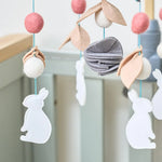 Tutti Bambini Cozee 2 In 1 Crib/Cot Mobile - Oak/Cocoon