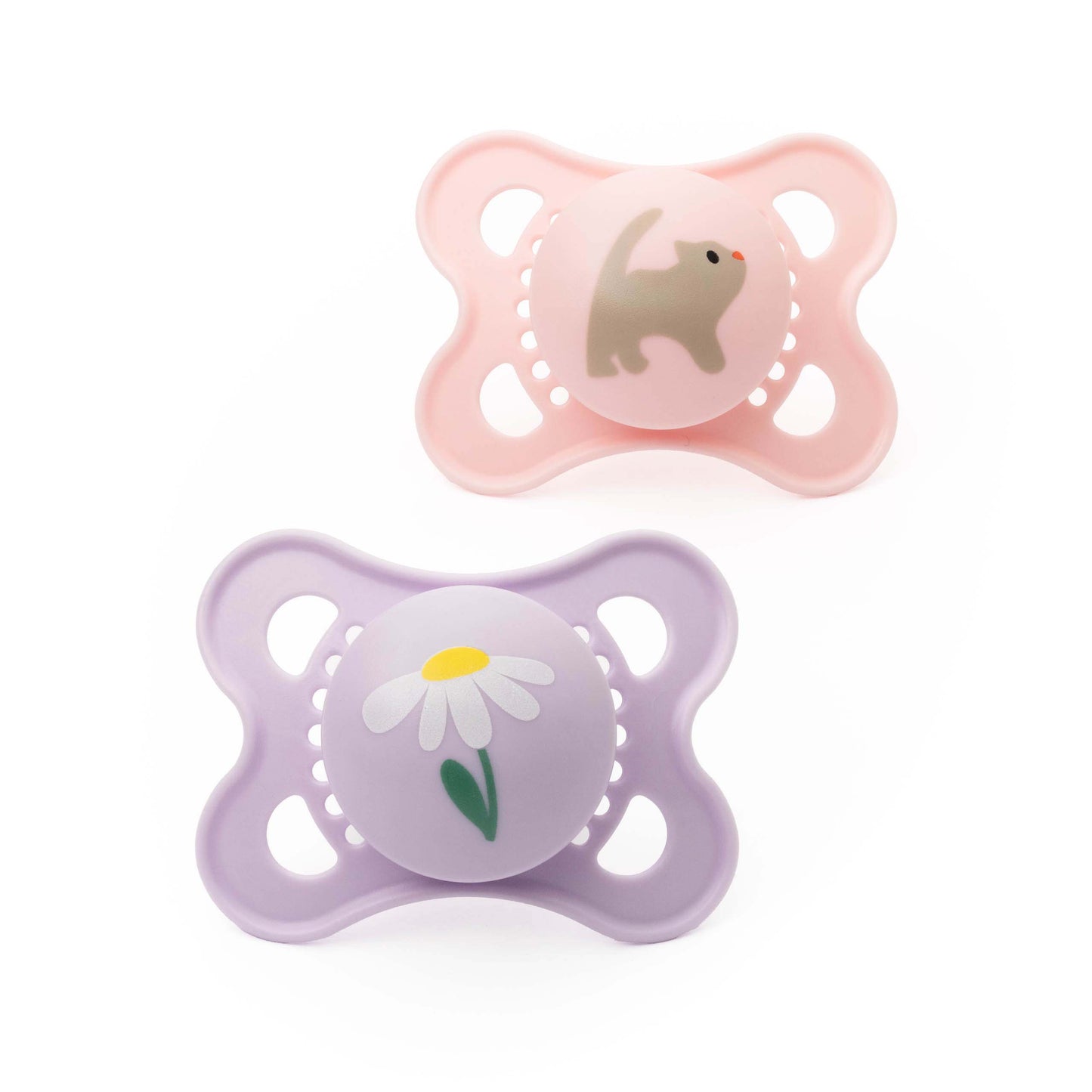 MAM Original Soother 0-6 months Pack of 2 - Pink