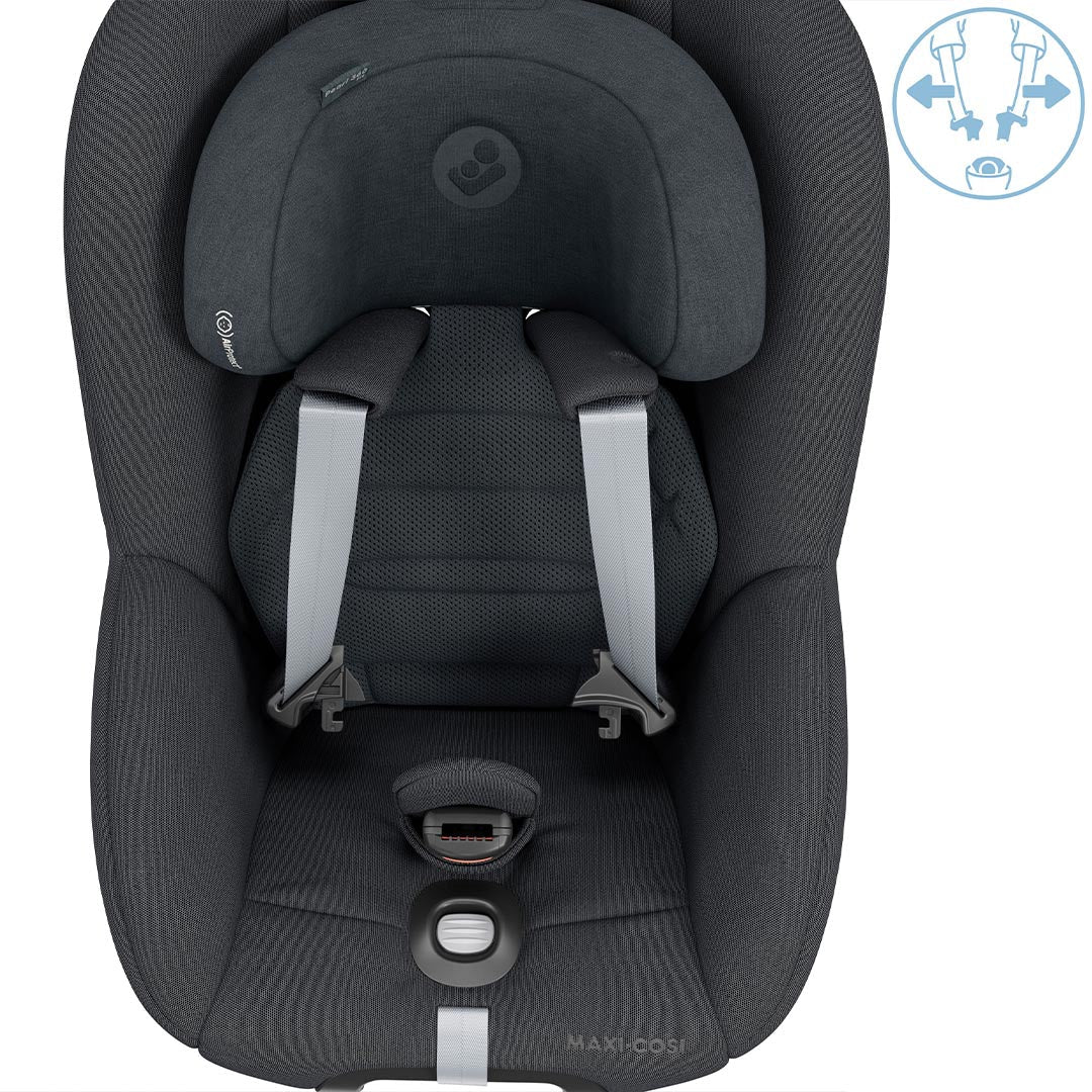 Maxi-Cosi Pearl 360 Pro in Authentic Graphite2