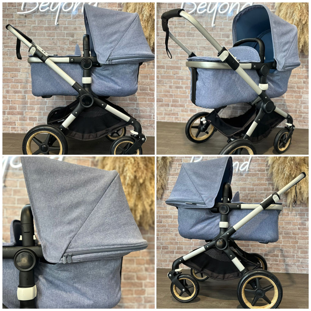 PRE LOVED Bugaboo Fox - Blue Melange