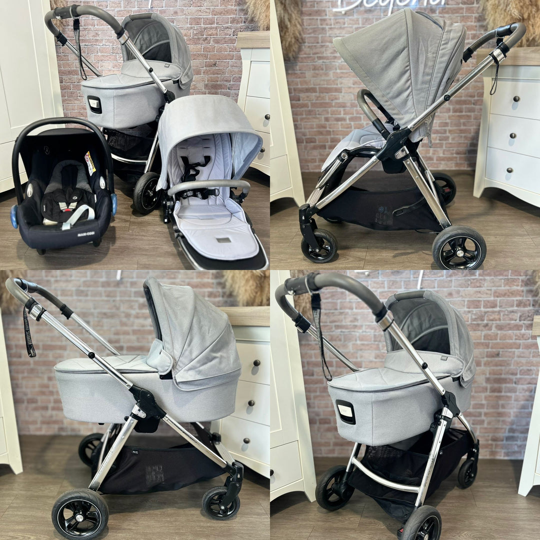 PRE LOVED Mamas & Papas Flip XT3 Travel System - Skyline Grey