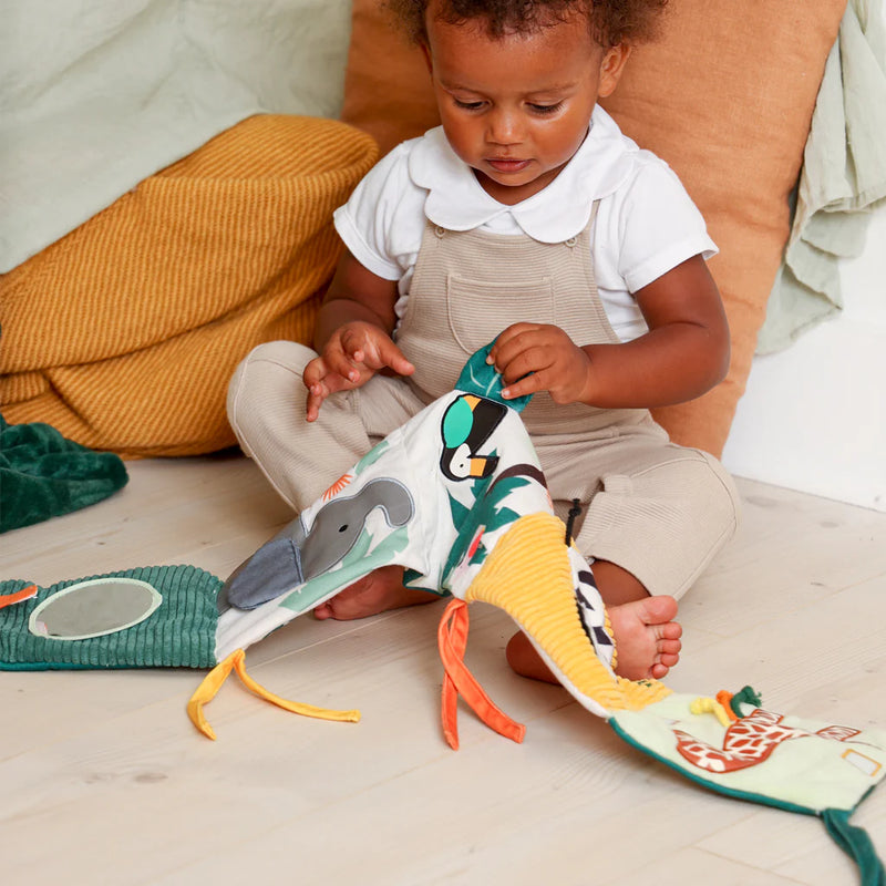 Little Big Friends 2in1 Soft Activity Book - Jungle