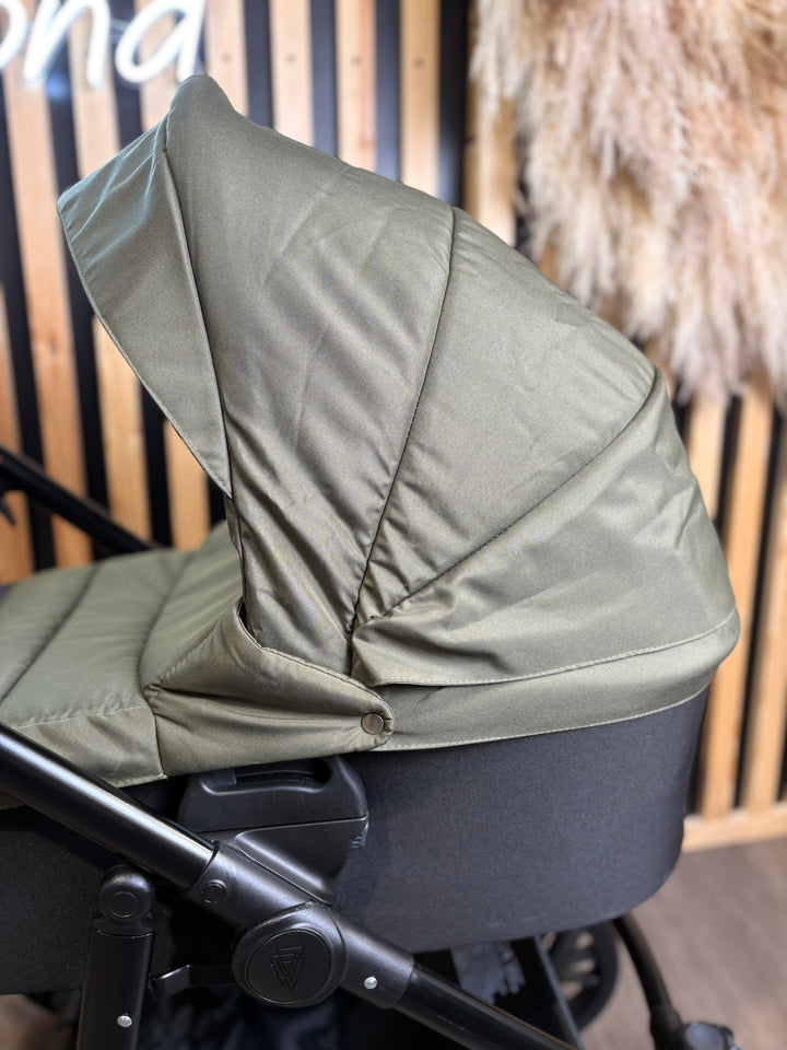 EX DISPLAY Venicci Genesis Pram + Pushchair - Olive