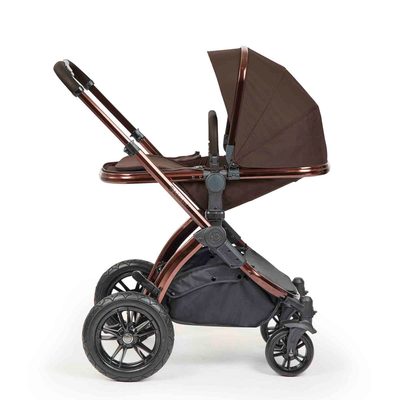 Ickle Bubba Stomp Luxe Elements Edition 17 Piece Bundle Inc Bubba Crib - Chestnut