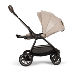 Nuna TRIV Next, LYTL Carrycot, ARRA Flex + Base Curve Travel System - Biscotti