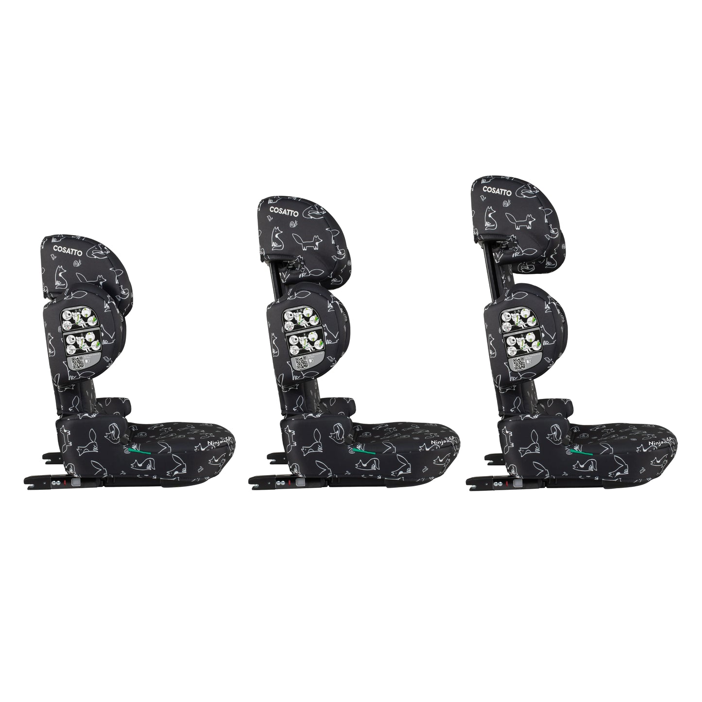 Cosatto Ninja i-Go R129 Travel Car Seat - Foxed