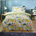 Little Dinos Scandi Toddler Bed Duvet Cover Set