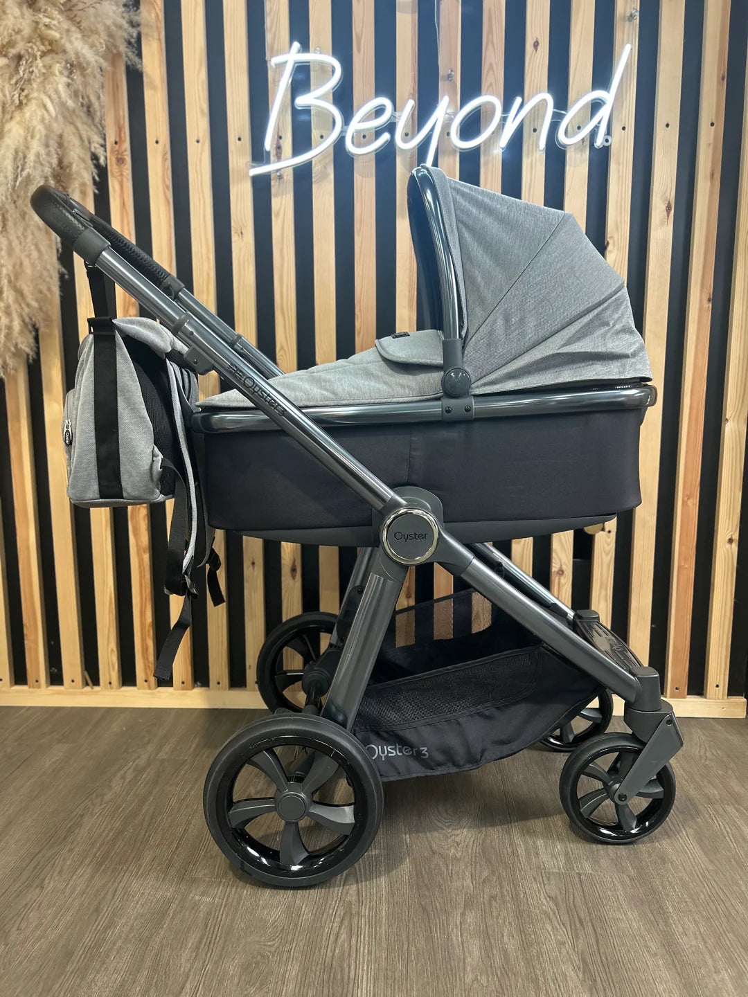 PRE LOVED Babystyle Oyster3 Pram + Pushchair - Moon