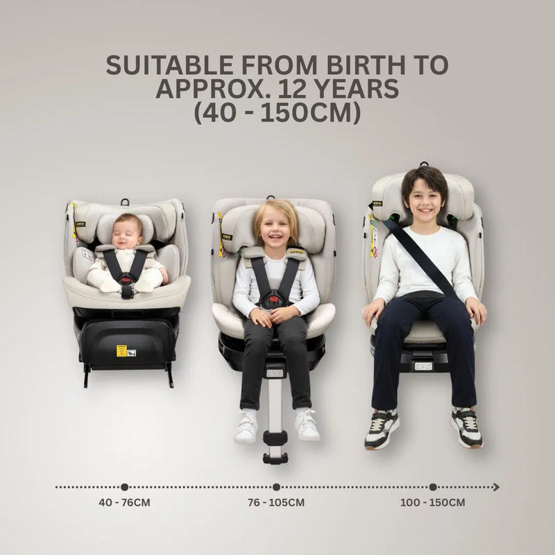 JoviKids Ranger 2 360 Car Seat – Milkstone