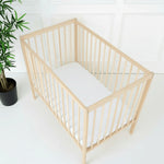 East Coast 2 Pack Space Saver Cot Sheets - 90 x 52 cm