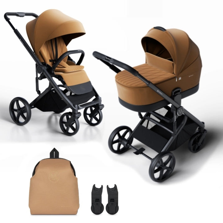 Avionaut Sirius (Pixel Pro 2.0) 3in1 Travel System with IQ Orbit Base – Caramel