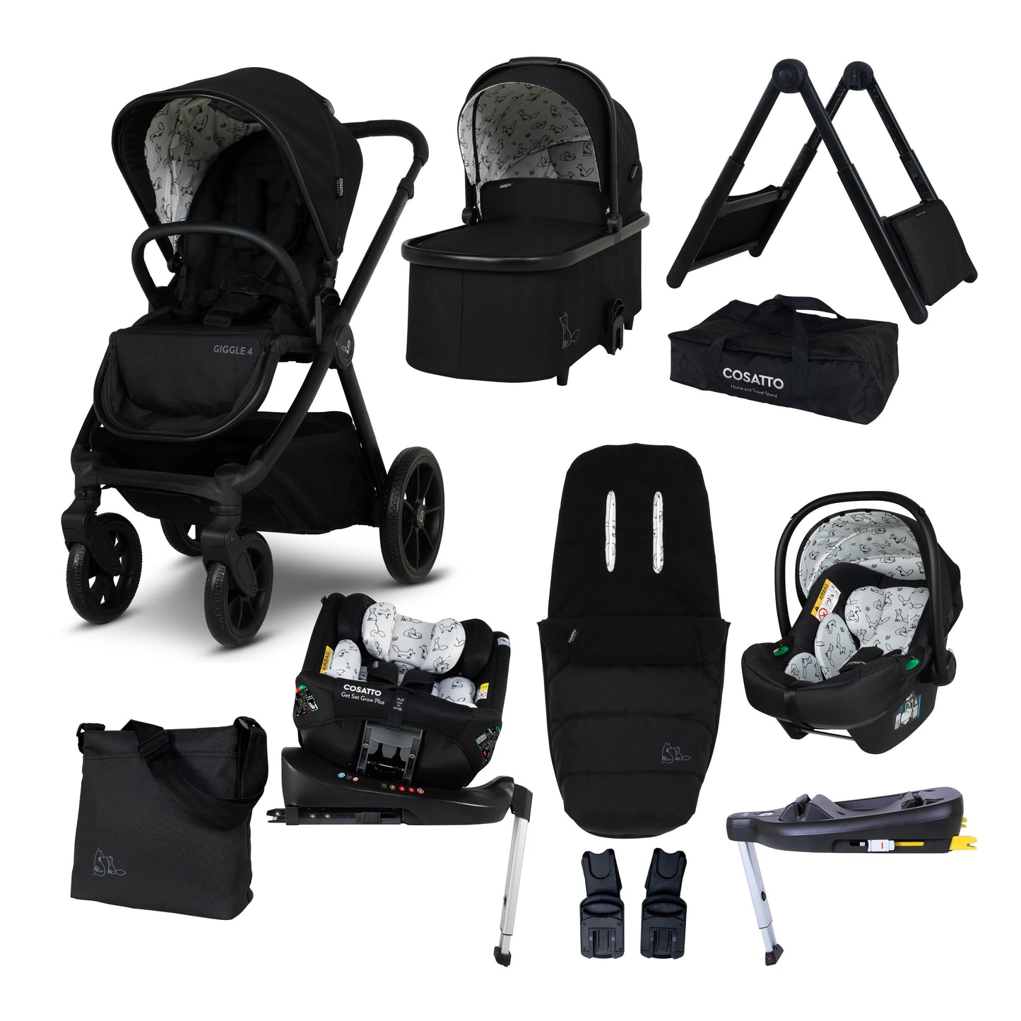 Cosatto Giggle 4 Summer Value Bundle - Foxed