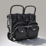 JoviKids Ayla Compact Twin Pushchair - Black