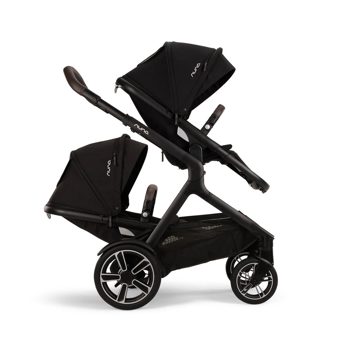 Nuna DEMI Next Twin + PIPA NEXT Travel System- Caviar