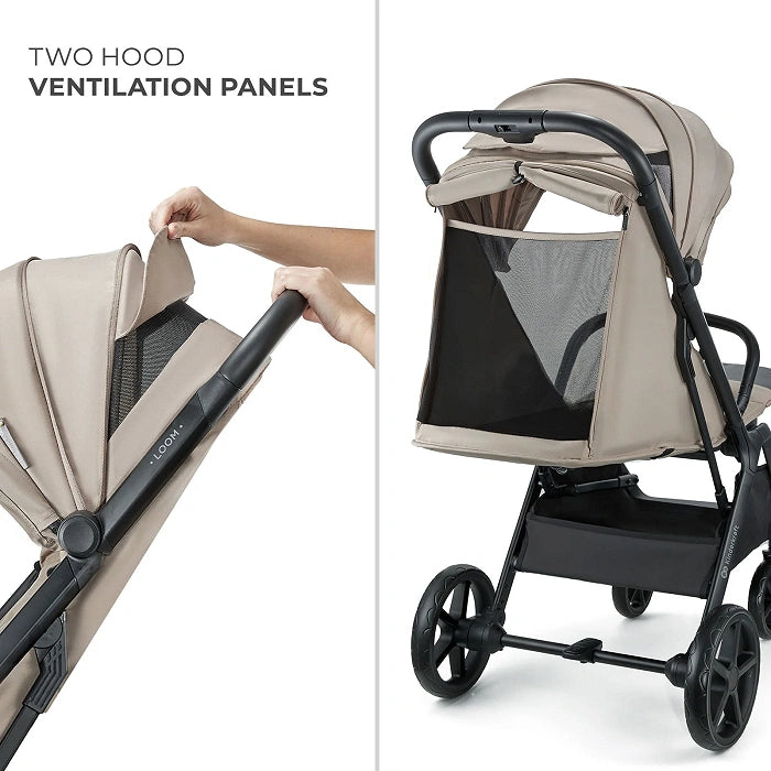 Kinderkraft Loom Stroller - Linen Beige