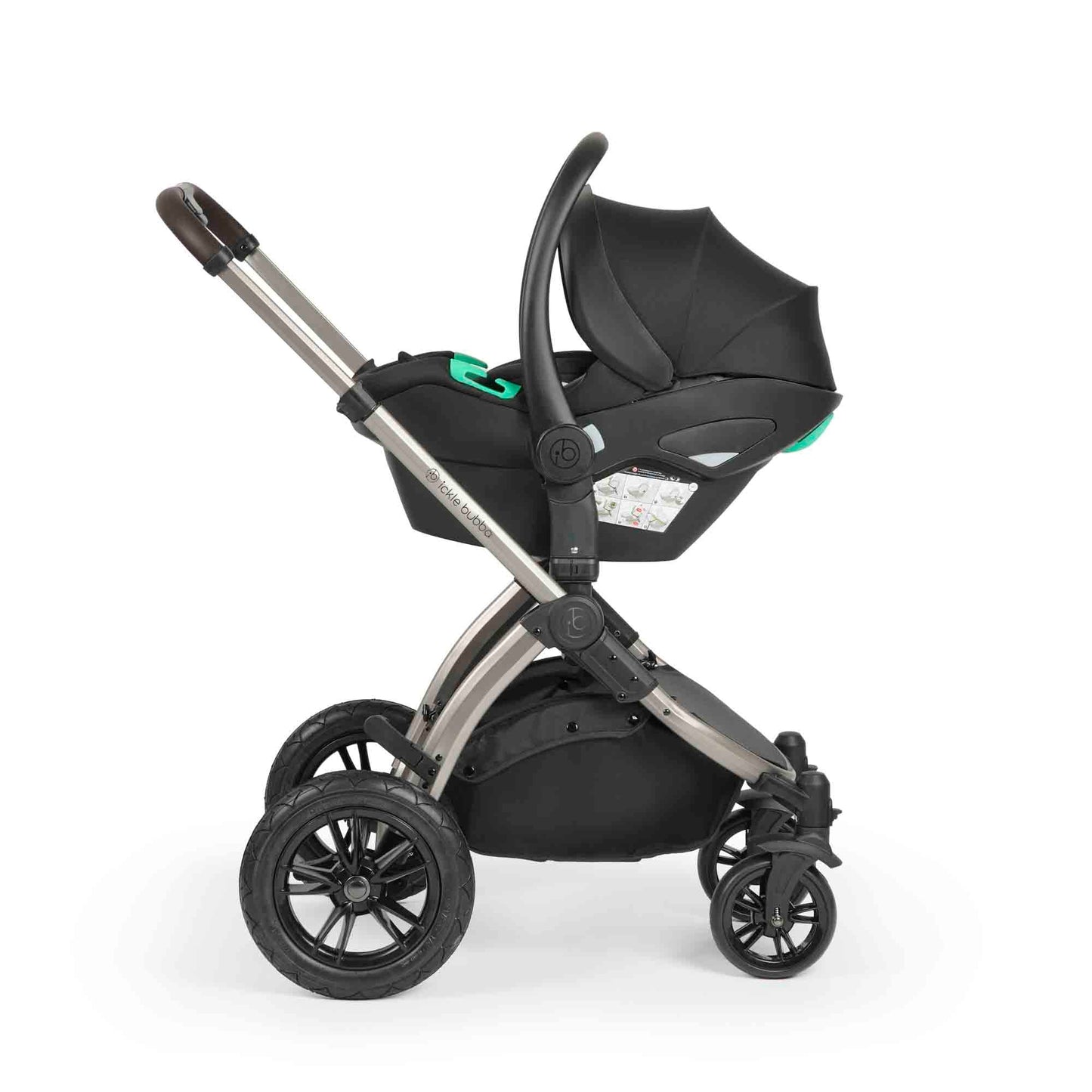 Ickle Bubba Stomp Luxe Elements Edition 17 Piece Bundle Inc Bubba Crib - Moonbeam