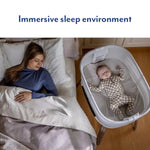 Graco Eluma Nest Bedside Crib - Luna
