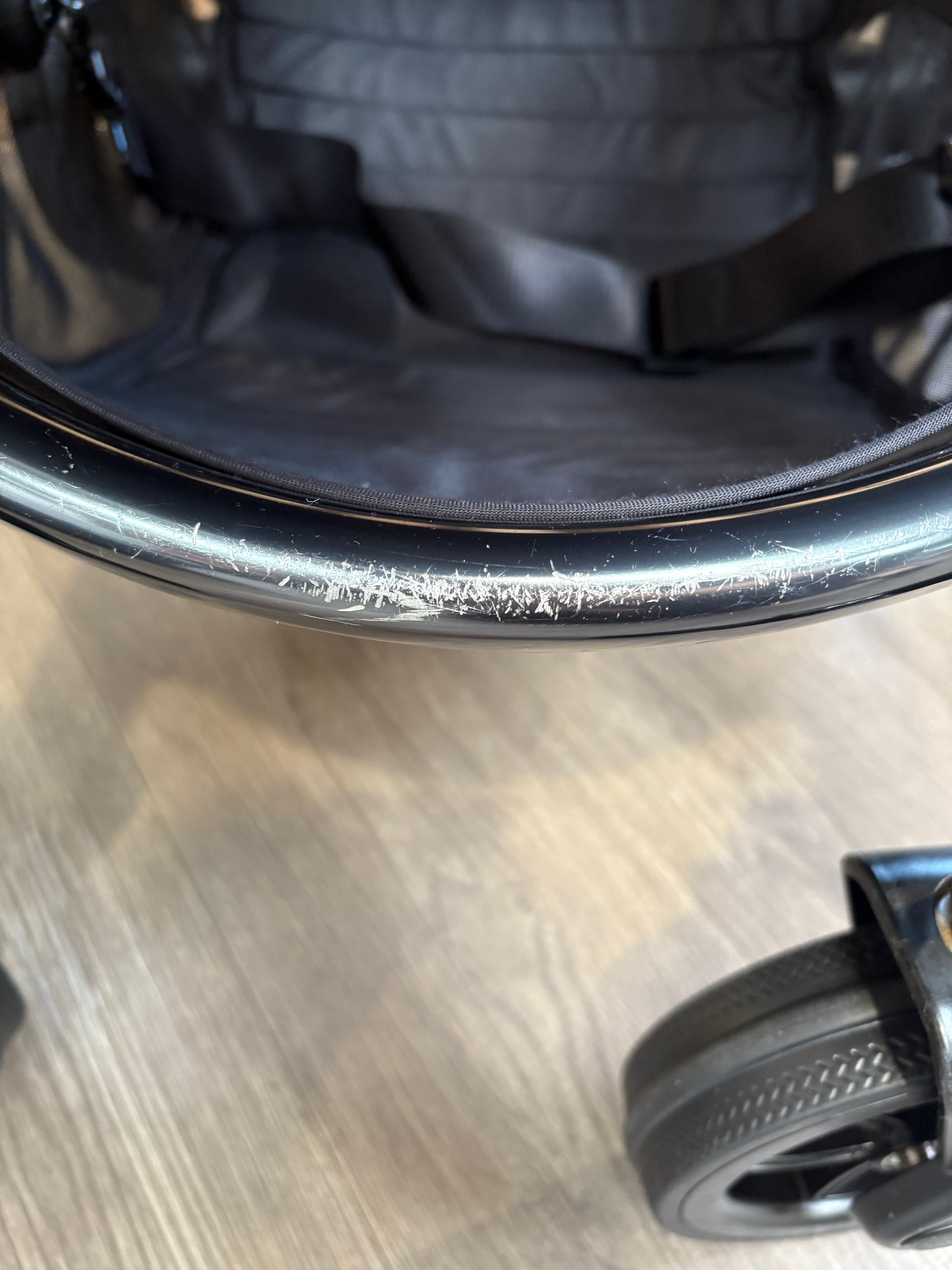 PRE LOVED iCandy Peach 7 Travel System - Phantom/Truffle