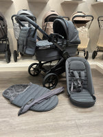 PRE LOVED iCandy Peach 7 Pram, Pushchair + Accessories - Dark Grey