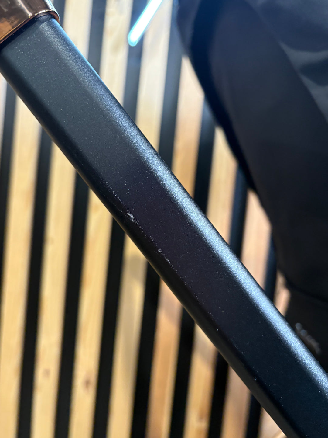 PRE LOVED Cybex Priam Pushchair inc. Cloud T Car Seat - Sepia Black on Rose Gold