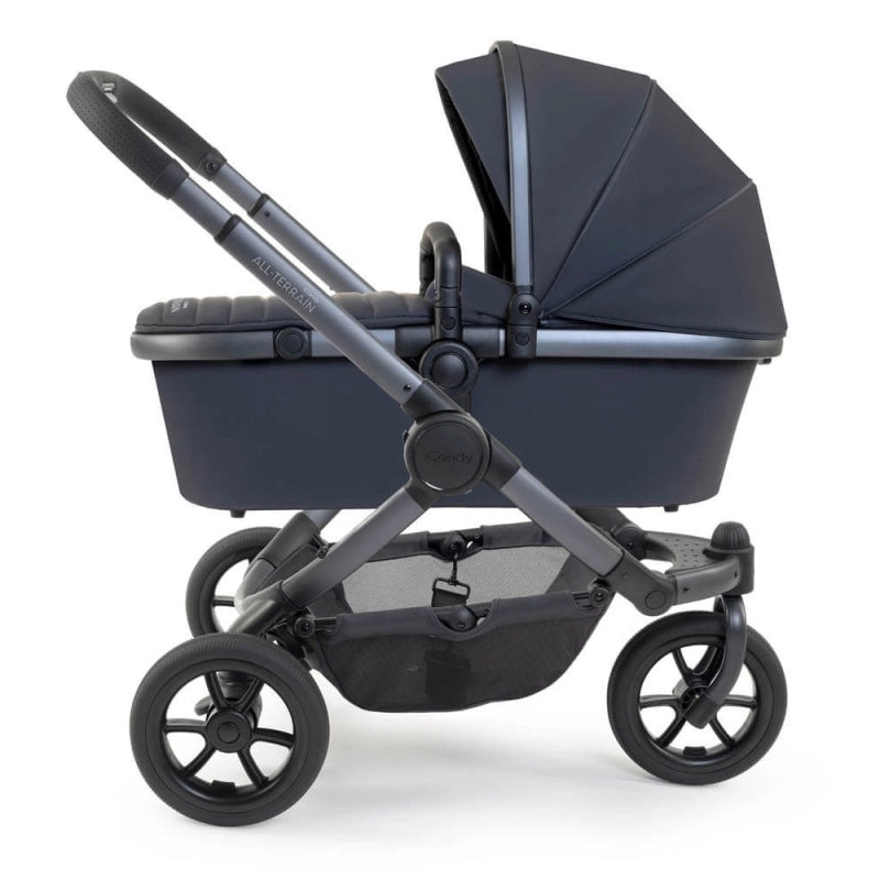 iCandy Peach 7 All Terrain Complete Pushchair Bundle - Storm Grey