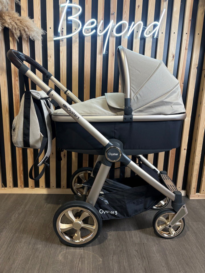 PRE LOVED Babystyle Oyster3 Travel System - Creme Brulee