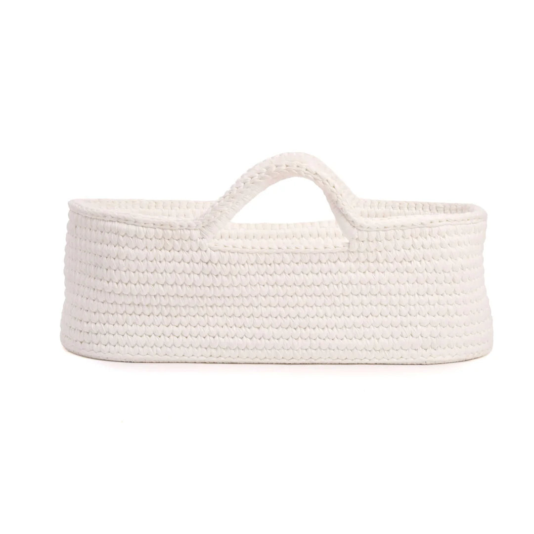 Clair De Lune Crochet Moses Basket + Rocking Stand