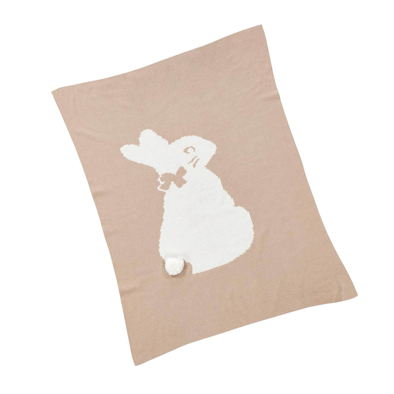 Peter Rabbit Signature Collection - Flopsy Bunny Knitted Blanket & Soft Toy Gift Set