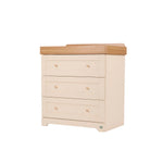 Tutti Bambini Rio 3 Piece Nursery Furniture Set – Cashmere/Honey Oak