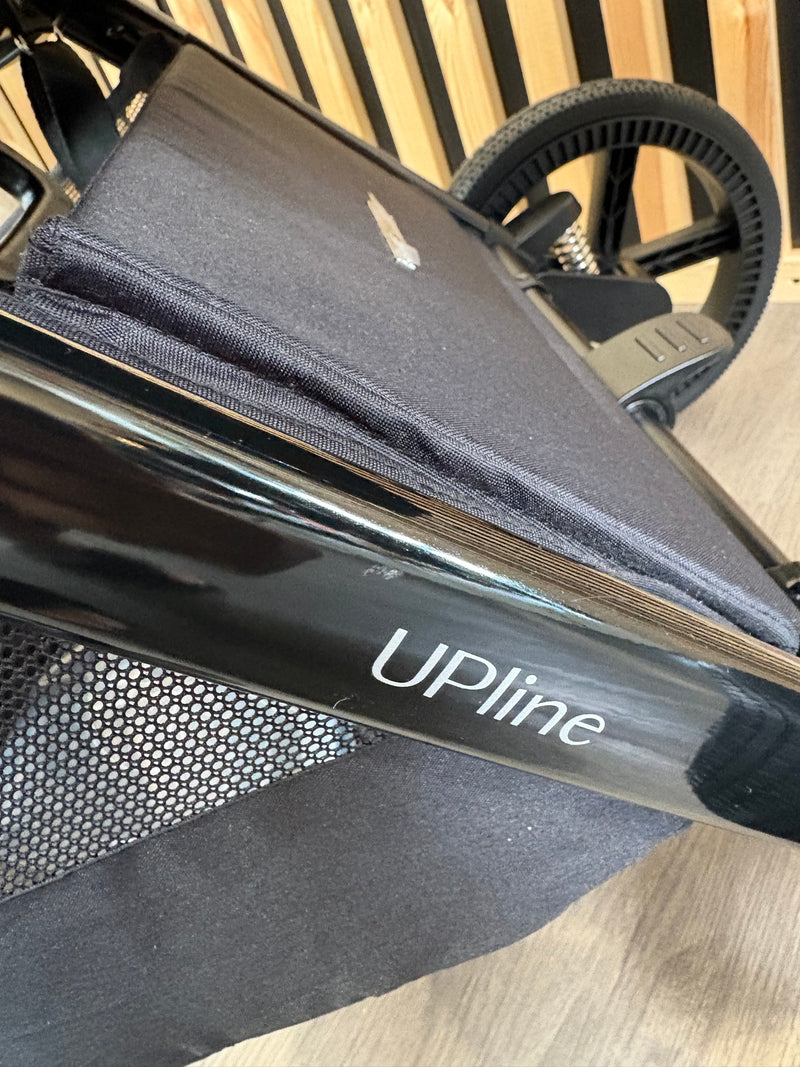 EX DISPLAY Venicci Tinum Upline Parent-and-World Facing Pushchair - Slate Grey