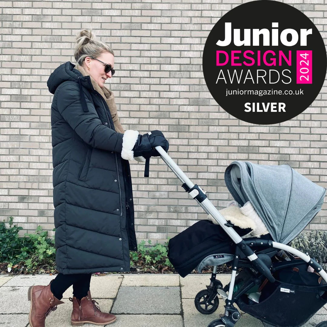 Hudoma Luxury Pram Gloves - Brooklyn Beige